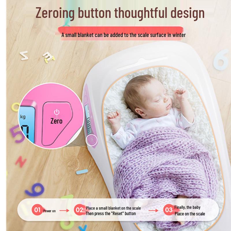 Xiangshan Smart Bluetooth Rechargeable Baby Scale - Electronic Height & Weight Scale for Newborns