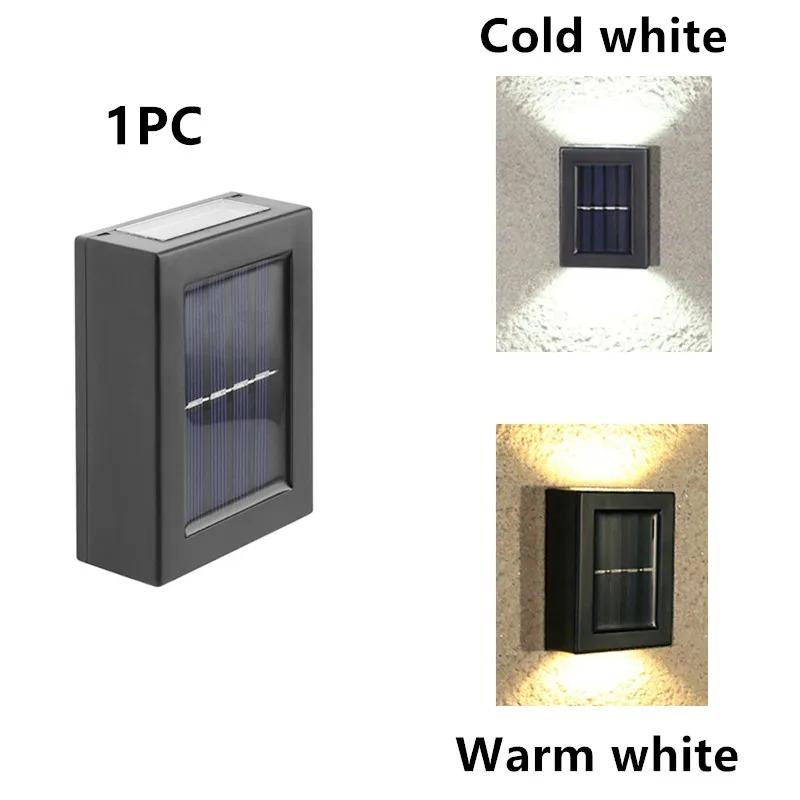 

1-20 шт. солнечная лампа наружные светодиодные фонари IP65 водонепроницаемые для украшения сада балкон двор уличный настенный декор лампы садовый свет Warm White