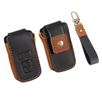 Etui na kluczyk do drzwi przesuwnych samochodu Toyota, Skóra naturalna, Drzwi przesuwne, Seria 80 Voxy, 80