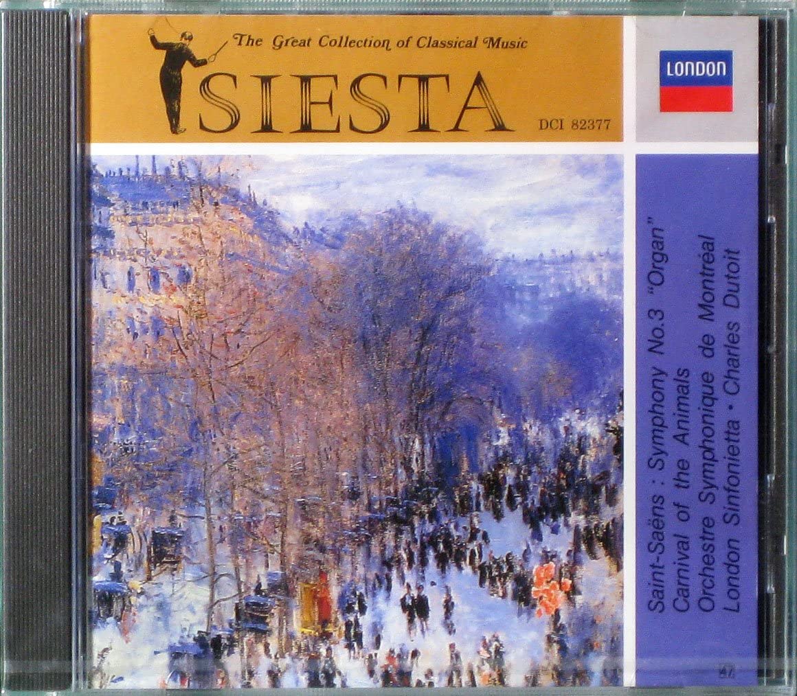 

CD DUTOIT (CHARLES) - Saint-Saens: Symphony No. 3 POCL5032 Japan Classical Used