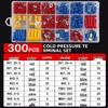 Cross-Border 280-Piece Cold-Pressed Insulated Steel Copper-Plated Terminal Block Set for Electrician Wiring Connections