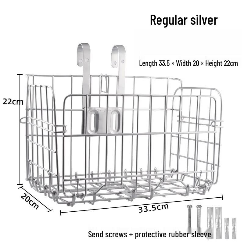 Bicycle Basket for Mountain, Student, and Folding Bikes