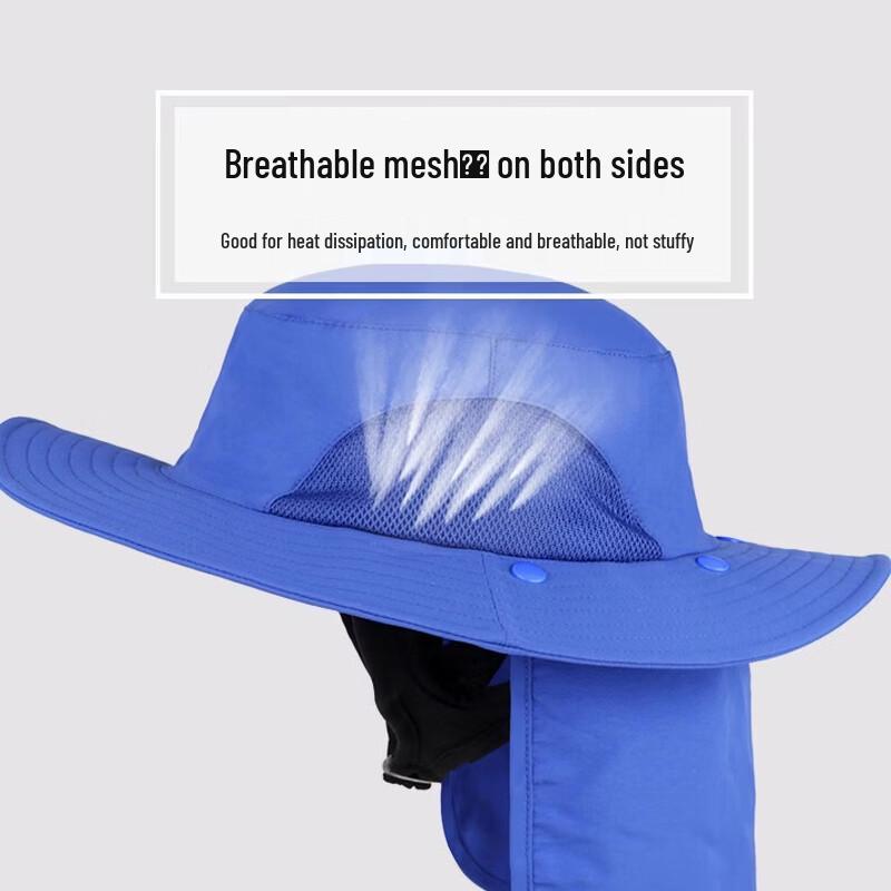 Unisex Quick-Dry Detachable Outdoor Sun Hat