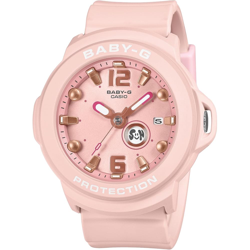 Casio Baby-G BGA-15K-4AJR Women s Watch Pink Analog Design Water Resistant