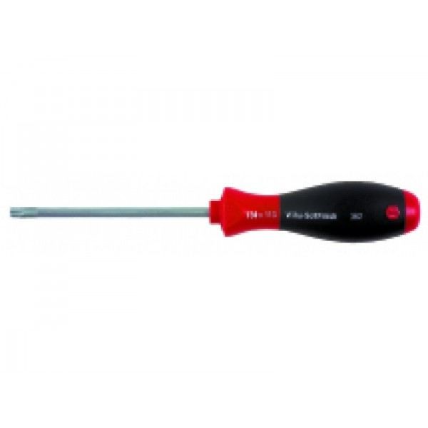 Tournevis Pro SoftFinish fente - WIHA - Lame ronde - 12 x 250 mm - Manche ergonomique bi-matiere