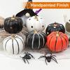 Halloween Artificial Pumpkin DIY Crafts Fake Pumpkin Simulated Pumpkin  Party Tray Decorations