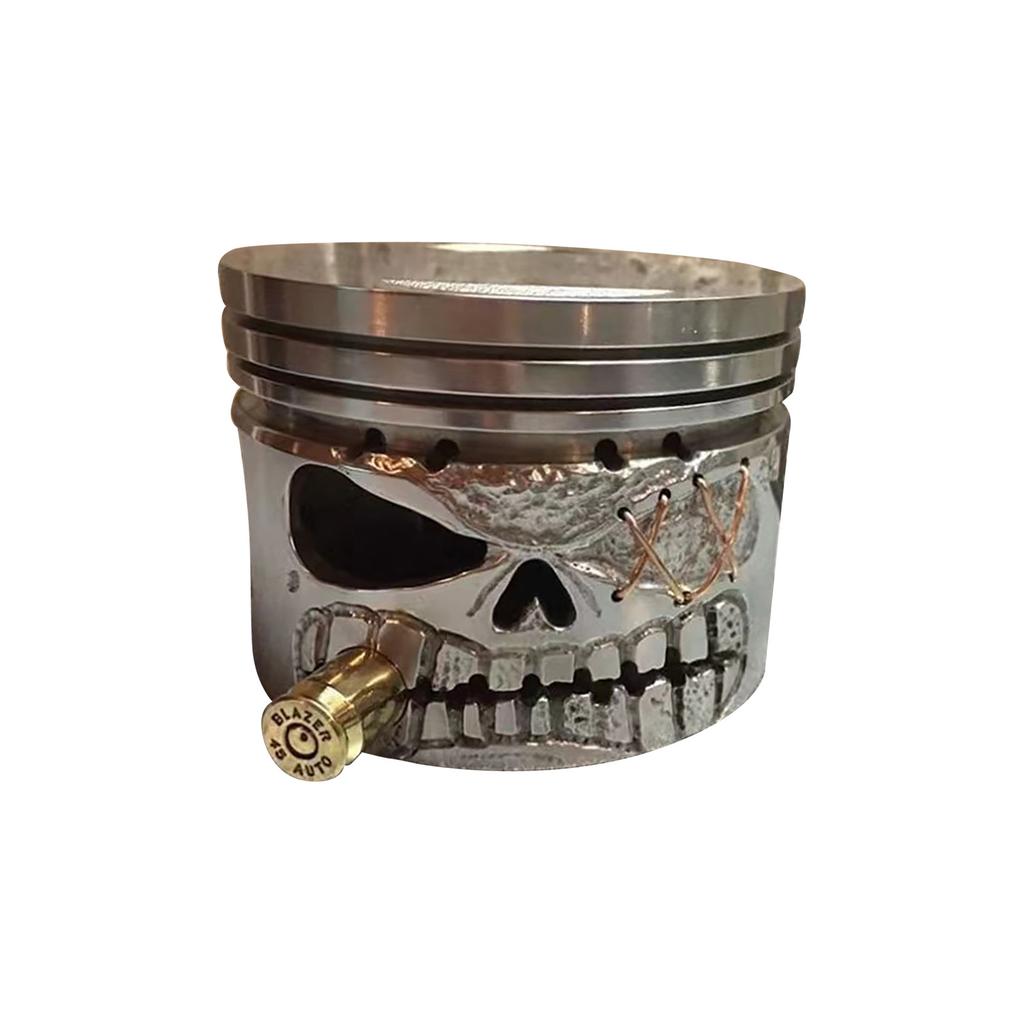 Piston Facial Sculpture Resin Gear Ornament, Home Decoration For Car Enthusiasts