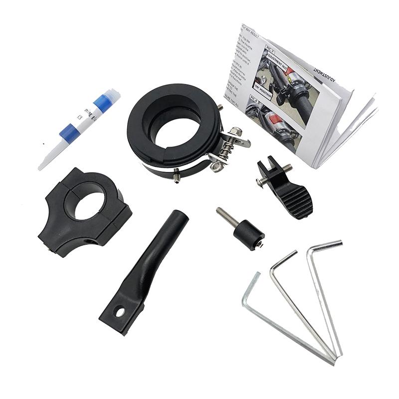 New 2024 Motorcycle Throttle Lock Assist Handlebar Cruise Control Assist Retainer Grip Throttle Control Universal 22mm HandleBar