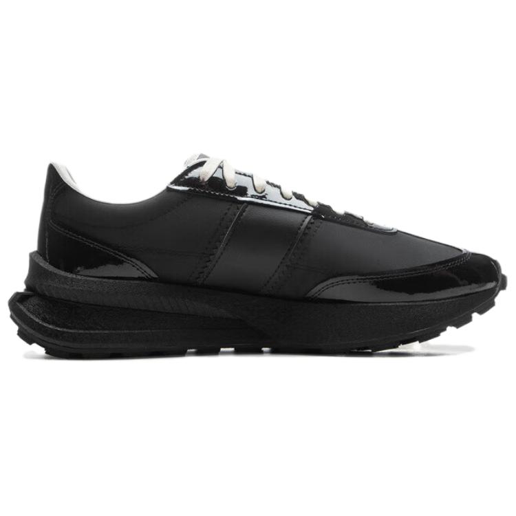 New LiNing Lightweight Boat Slip Resistant Abrasion Resistant Low top Casual Shoes Unisex Black AZGV073-1