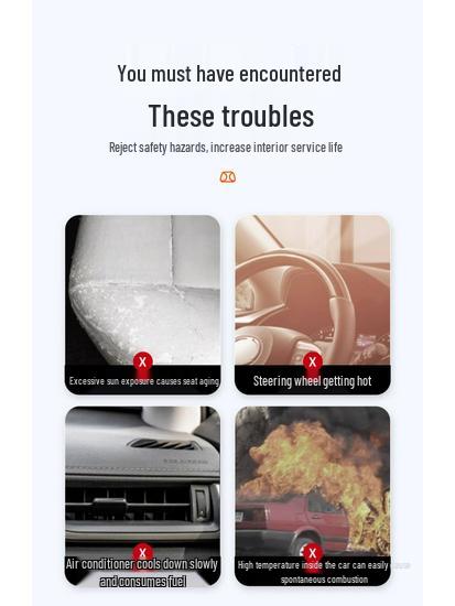 2022 Lanjing Sun Visor & Sunshade Cover with Car Handle