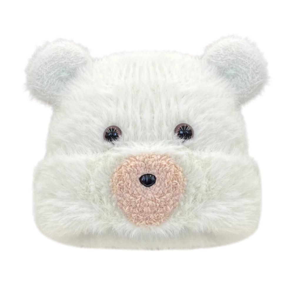 Knitted Knitted Hat Elegant Pullover Hat Outdoor Sports Ear Protection Cap