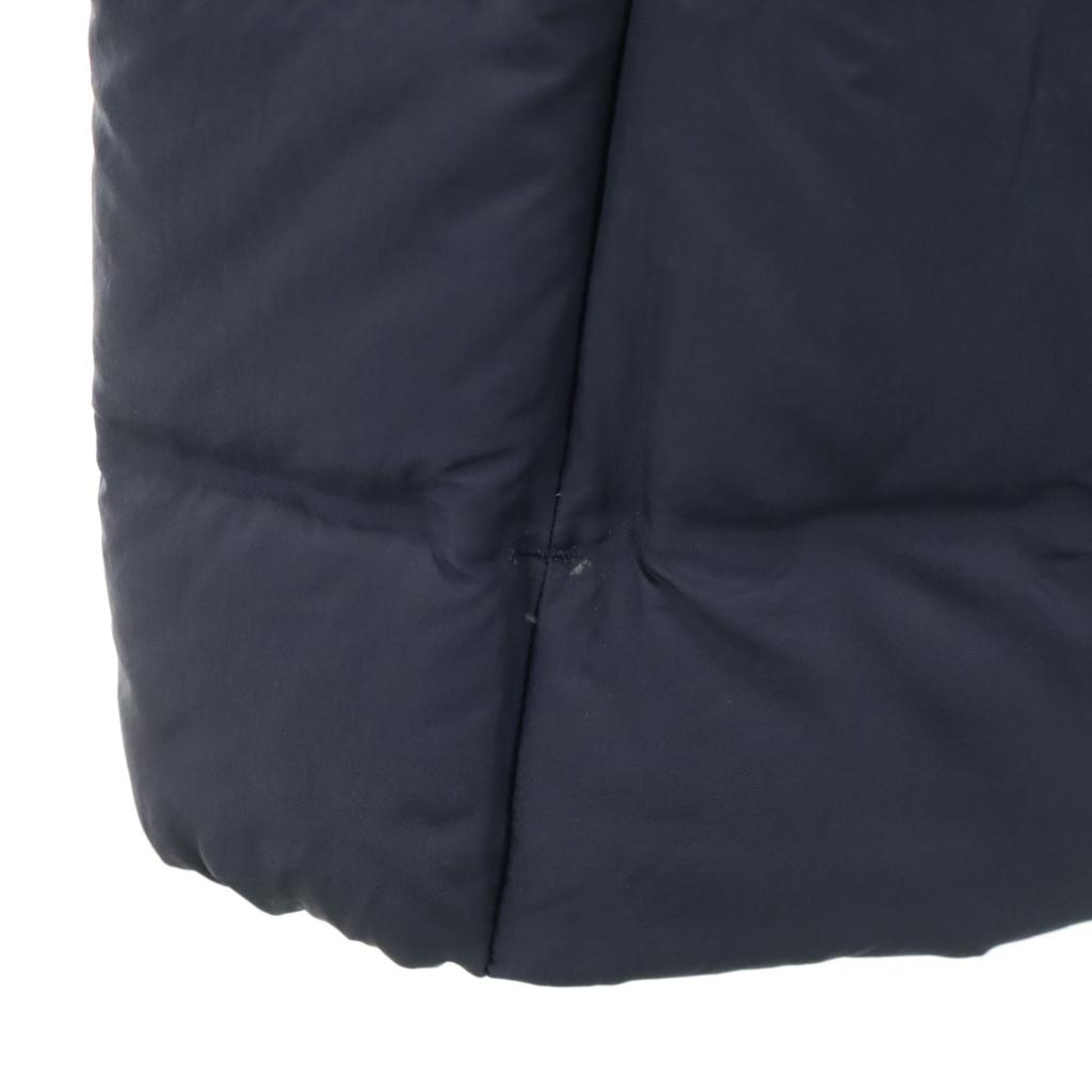 Uniqlo Seamless Ultra Light Down Jacket M Navy With Storage Bag Women Used