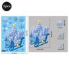 2026 Christmas Window Stickers Santa Claus Reindeer Snowmen PVC Static Glass Stickers No Glue Reusable Christmas Home Decoration