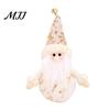 Festive Home Decor Christmas LED Plush Doll Ornaments, Light Up Elk Snowman Santa Claus Room Accent Decoration, Cute Stuffed Toy for Table Holiday