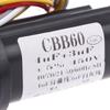 Cbb60 Double Capacitor 4-Wire Start Capacitor Dual Cylinder Semi-Automatic Washing Machine Starting Capacitor Four Wires