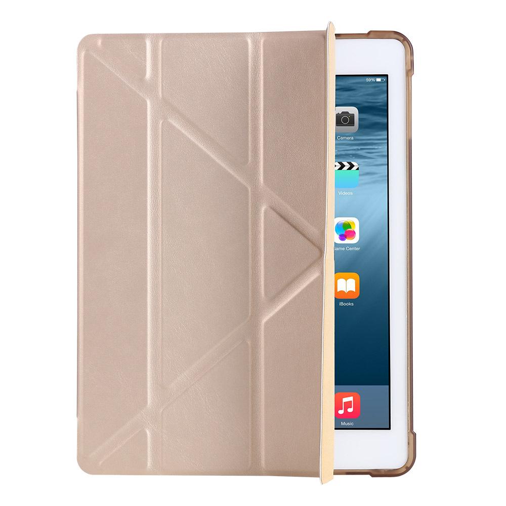 IPad Air 6 10,9" Lederhülle mit Sturzschutz, Stifthalter und Silikon-Airbag für 10,2"-Tablet