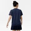 Mizuno Table Tennis Game Short JTTA Dress Navy Shirt, Sleeve, Certified, Moisture-Wicking, Quick-Drying, Unisex, 82JAC104,