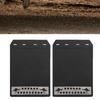 Universal 2 Pcs Car Mud Flaps Heat-Resistant Truck Splash Guards Trucks Mud Guards Wear-Resistant Auto Rear Mud Flaps 32x21.8cm