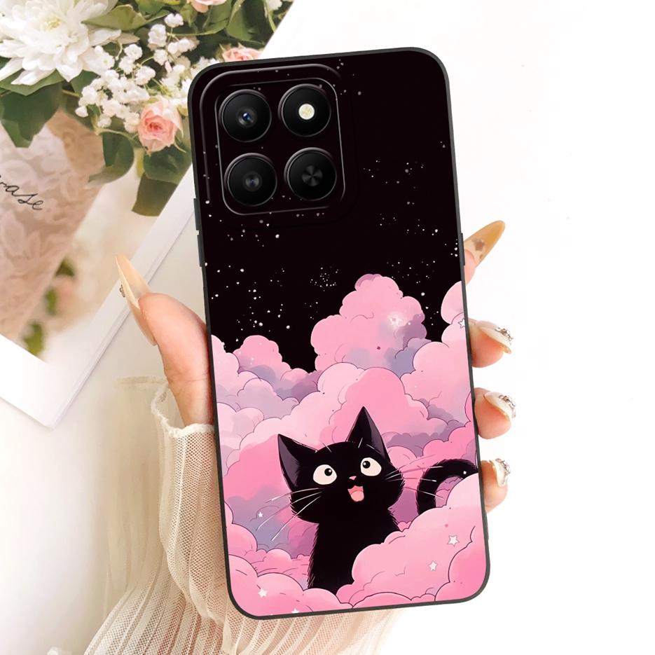 Etui For Honor 400 Smart 5G LGN-NX1 Urocze Śmieszne Kreskówkowe Pokrowiec Odporne na Wstrząsy Etui na Telefon Dla Honor X7d 4G HonorX7d 5G Miękkie Pokrowce Torby