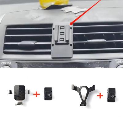 1Lot ABS For 2009-2012 Toyota RAV4 RAV4 RAV 4 MK3 Air Vent Mount Bracket Cell Phone Holder Special Mount Support Bracket Stand