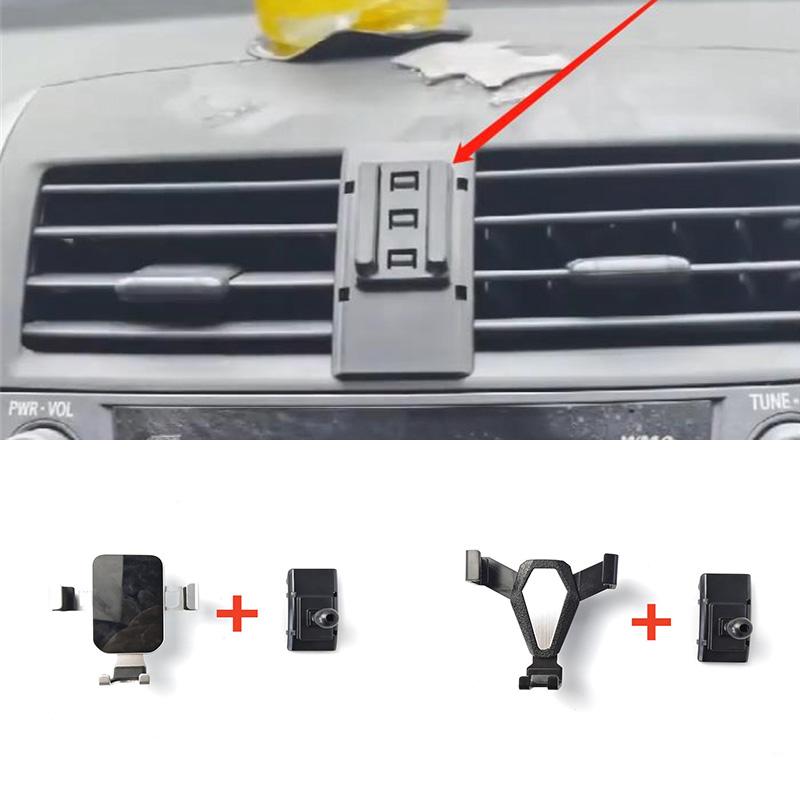 1 Satz ABS Für 2009-2012 Toyota RAV4 RAV4 RAV 4 MK3 Lüftungsschlitzhalterung Handyhalter Spezialhalterung Stützhalterung Ständer