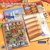 Product Landscape Landscape Stickers Small Book DIY Stickers  Decompression Activity