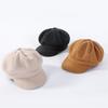 Women Visor Hat Autmn Winter Warm Hats Fedora Wool Caps Newsboy Cap Beret Hat Painter Cap