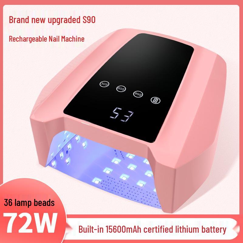 

New Wireless Rechargeable Nail Drill & Quick-Drying Gel Lamp Combo белый