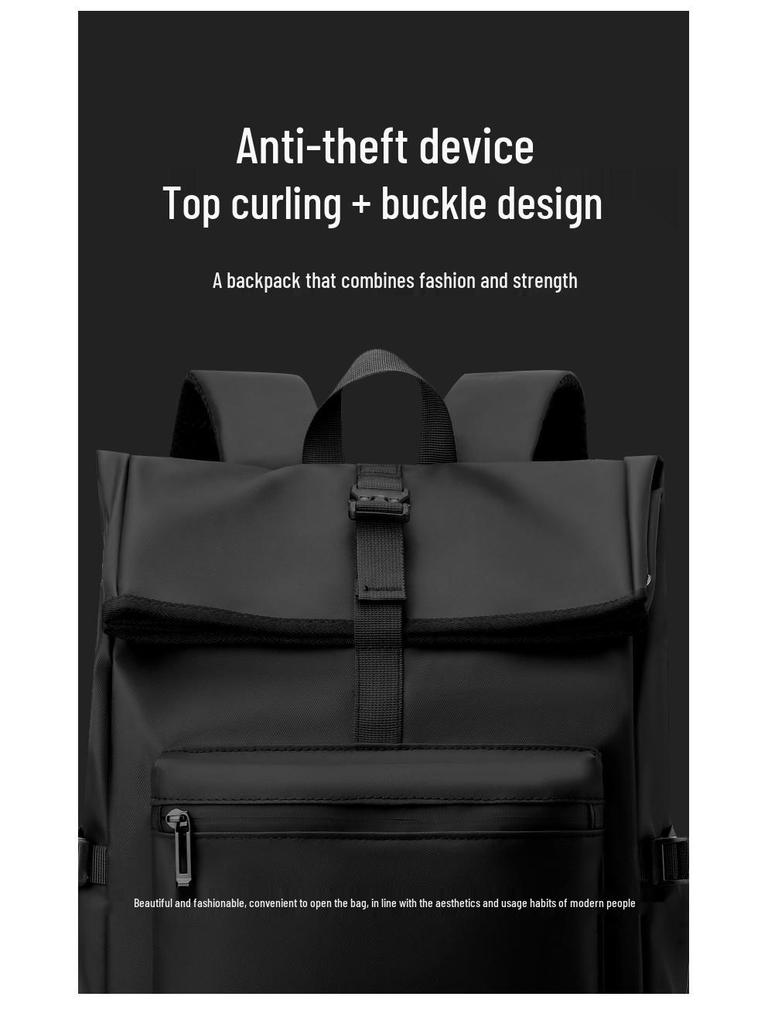 Men's Multifunctional Large Capacity Nylon Laptop Backpack