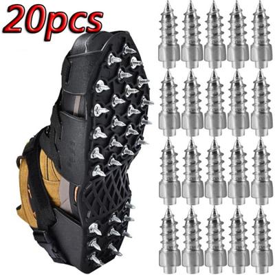 10-20 Stück Rutschfeste Schraubnägel für Schneesohlen Auto Auto Motorrad Fahrrad LKW Offroad-Reifen Rutschfest Anti-Eis Spikes Legierungsnagel