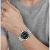 Used New Casio MTP-VD01D-1BV Men's Entiker Stainless Steel Black Dial Casual Analog Sporty Watch