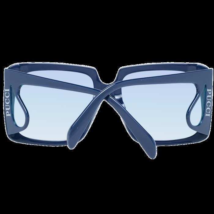 Lunettes de soleil - Emilio Pucci - EP0167 - Bleu - Carré - Protection 100% UVA/UVB
