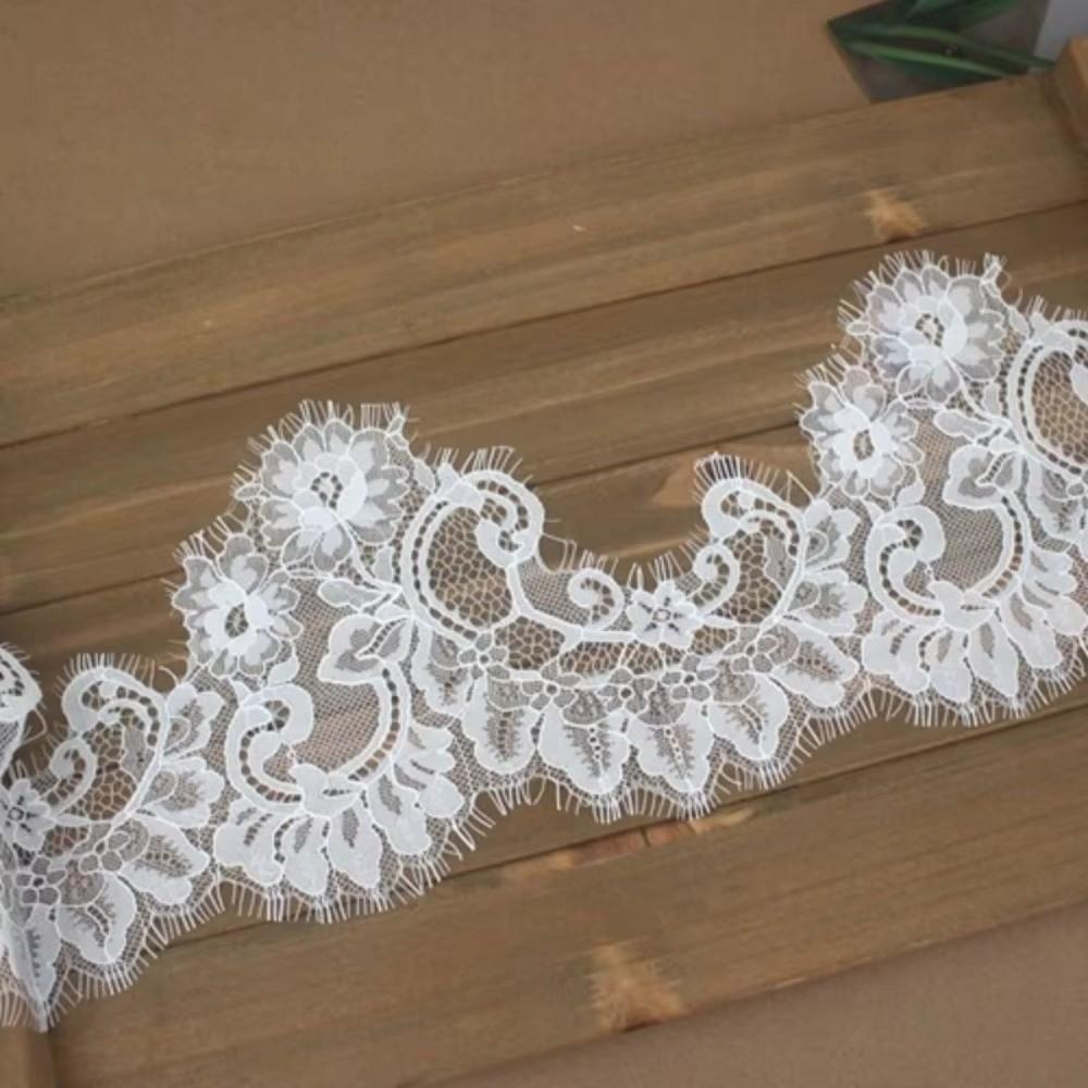 Bearded Edge Hollowed Out Lace 3 Yard Lace Ribbons Trim Wedding Embroidery  Wedding Dress