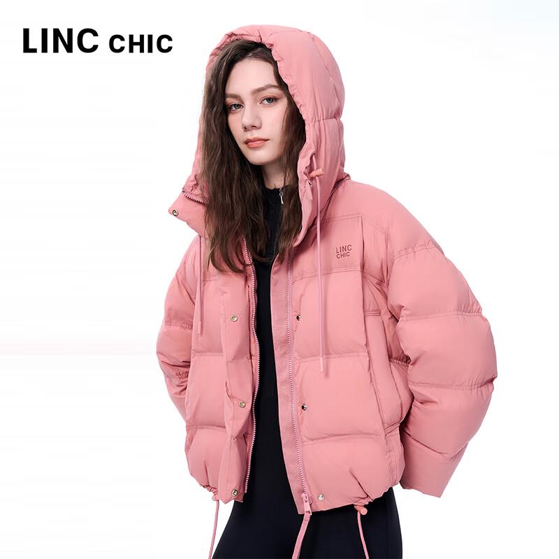 Jinyujie Women's 2025 Winter Stand Collar Short Down Jacket