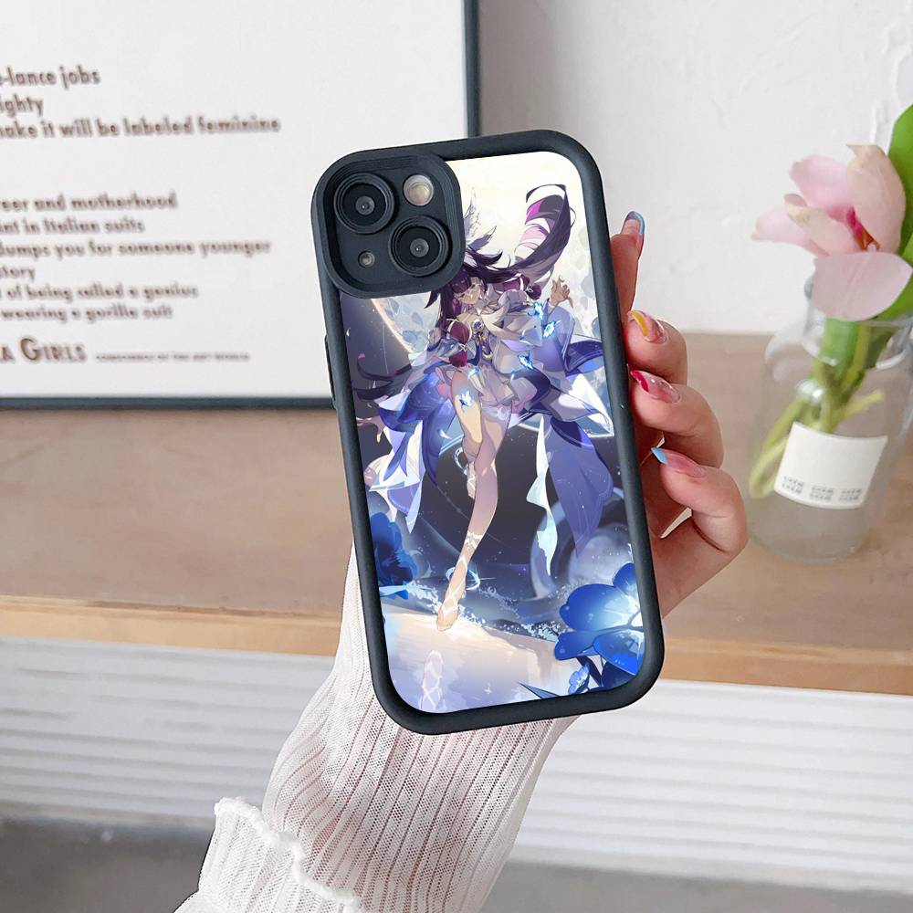 

Genshin Impact Columbina TPU Phone Cover For Iphone 17 16 15 14 13 12 11 Pro Max Plus Case Cover iPhone 11 pro