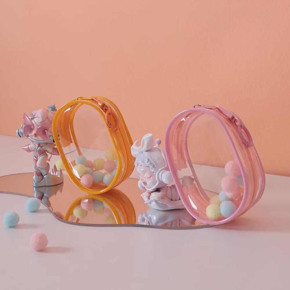Pop Mart Baby Transparente PVC Umhängetasche für Blind Box Ausstellung & Aufbewahrung