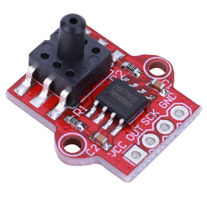 DC 3.3V 5V 0-40KPa Digital Barometric Air Pressure Sensor Module Connect 2.5mm Soft Tube Air Pressure Sensor for Arduino