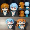 Figuras Neon Genesis Evangelion Figura Eva Asuka Langley Soryu Figura de Ação Estatueta Ayanami Rei Modelo Brinquedo Brinquedos de Aniversário Presente
