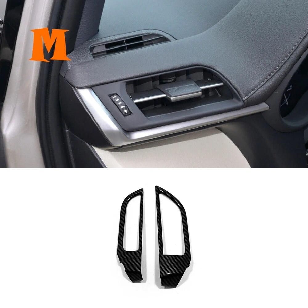 Carbon Fiber For Toyota Sienna  2022 Interior Accessories Car Gear Shift Box Armrest Box Panel Frame Decor Sticker Cover