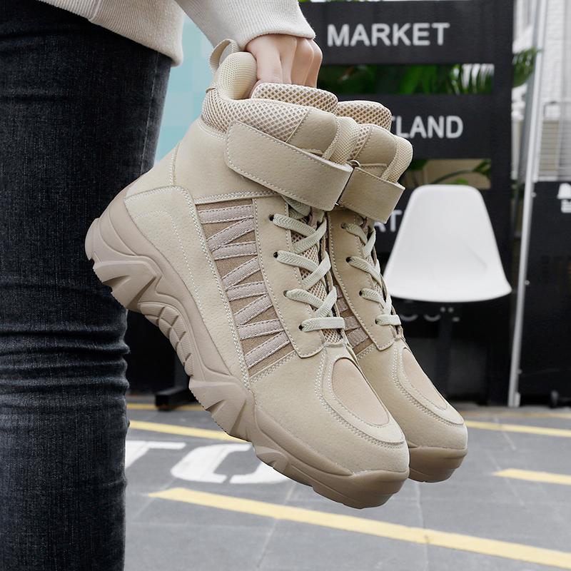 

New Autumn Winter Women Boots Genuine Leather Suede Women Ankle Boots British Style Women Motorcycle Boots Fashion Women s Shoes 38