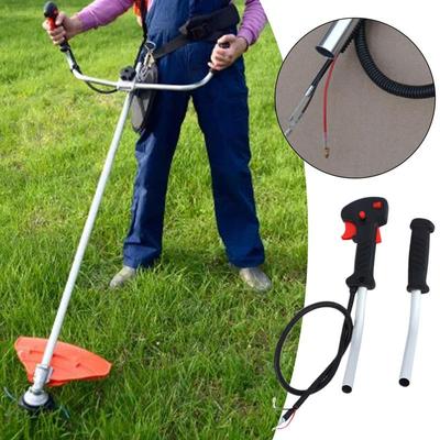 ערכת תיקון כבל גז מנוע ידית בקרת גז גז אגודל כבל גז למכסחת דשא מכלול גז ידית גז למכסחת דשא