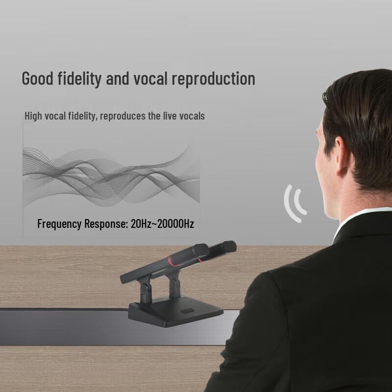 797audio CR992DH Professional Dual-Head Condenser Conference Microphone (CN Version)