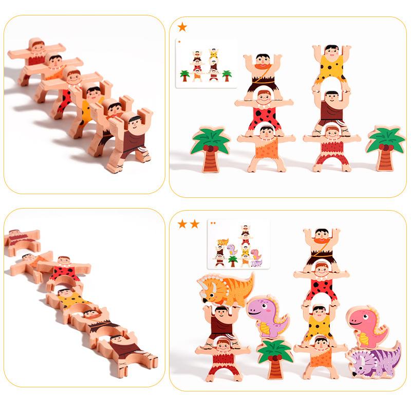 High-Quality Wooden High-Quality Dinosaur High-Quality Stacking High-Quality High High-Quality Toy High-Quality Color High-Quality Animal