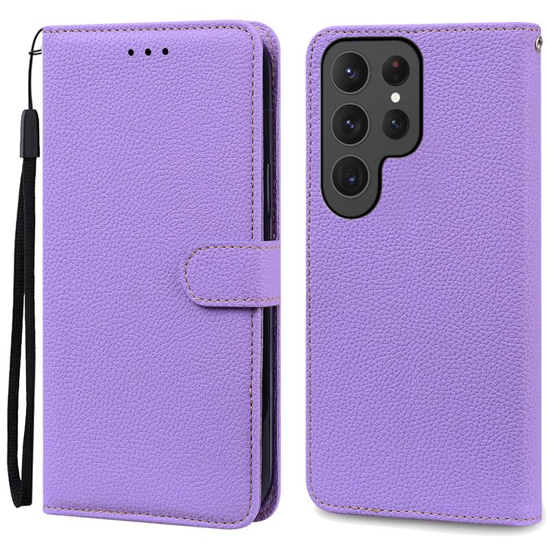 Candy Color Wallet Leather Flip Case For Samsung Galaxy S26 Ultra Case S25 S24 S23 S22 Plus S21 S20 FE S10 Phone Cover Card Slots Book Case Bumper Bag