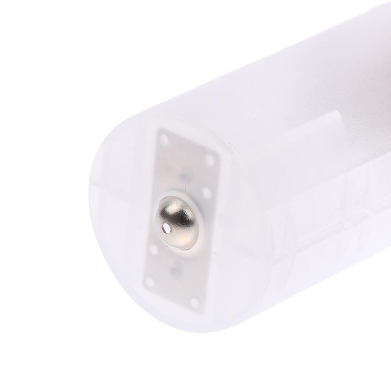 1 stk Aaa til Aa/Aa til C/D batterikombinasjonsadapteretuiet Oppbevaringsbokskonverter