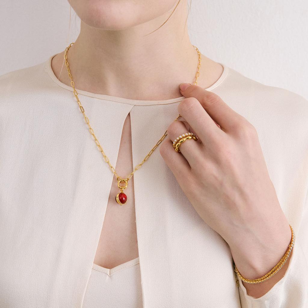 Mezmic Planet Chain Necklace