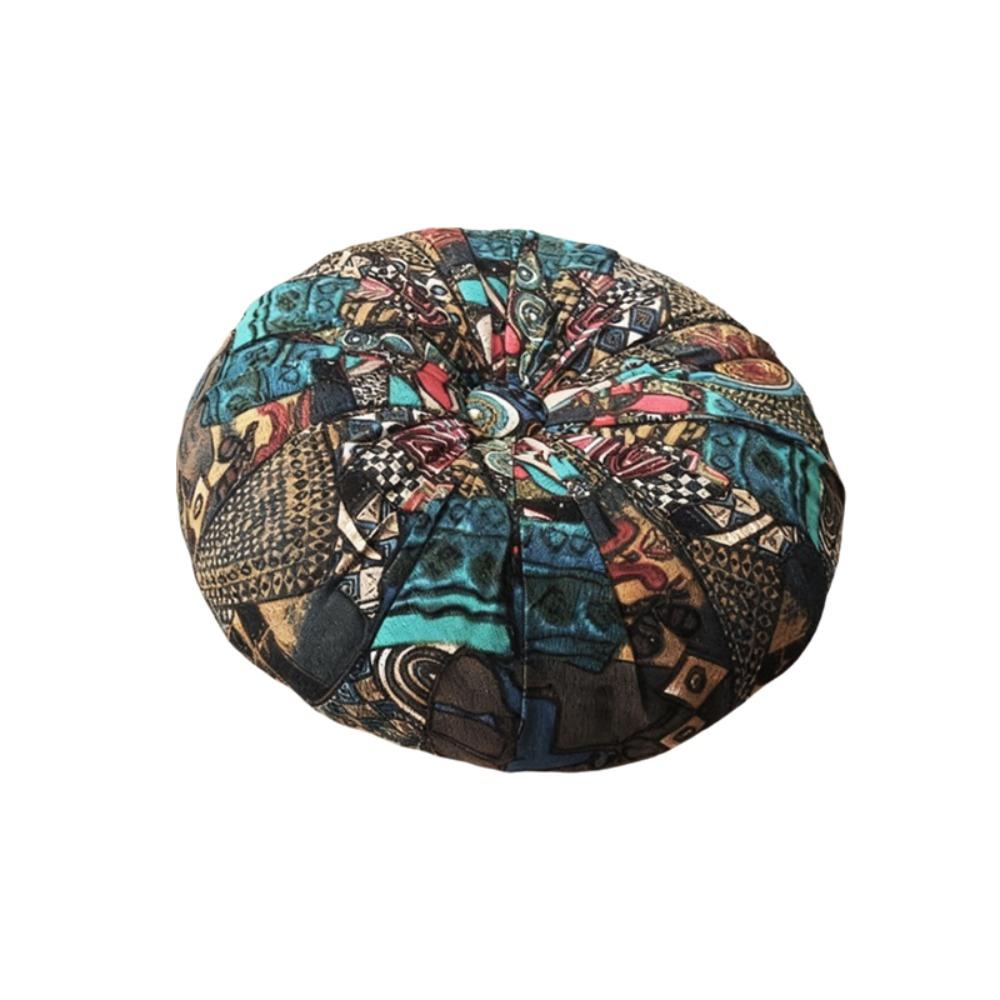 Thickened Tatami Seat Cushion Round Futon Comfortable Bohemia Style Meditation Cushion  Bay Window