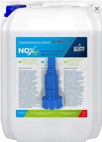 Płyn Adblue Noxy 10L Ad Blue Lejek Euro 5 Euro 6