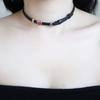 821WEBSERVICE I LOVE 2way Choker (black)