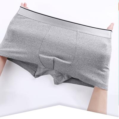 Big Size Men's Underwear Boxers Shorts Solid Color Undies Breathable Underpants L XL 2XL 3XL 4XL 5XL
